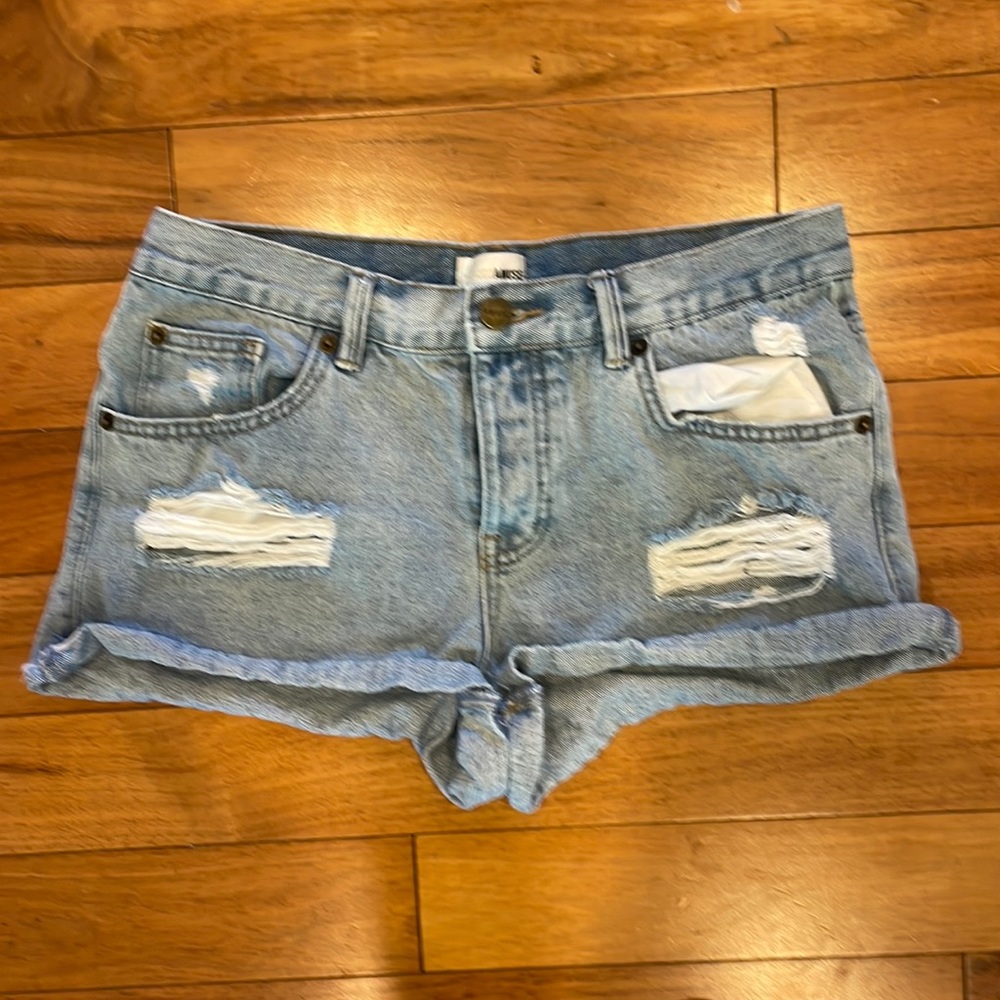 Jean shorts